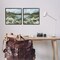 Stupell Industries Vivid Impressionist Landscape 2pc Framed Giclee Wall Art Set Design by June Erica Vess
